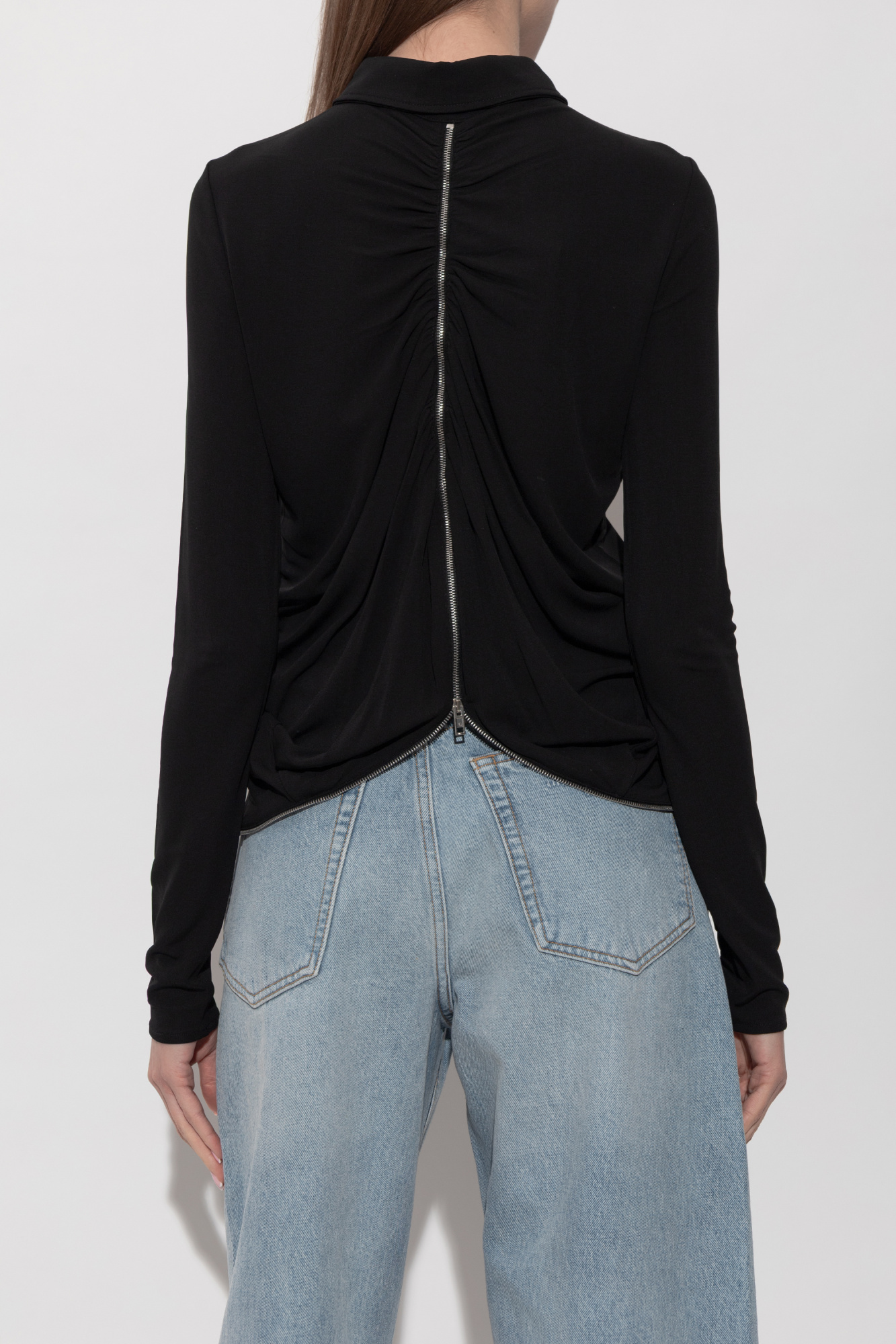 Black Button-up long sleeve top Alexander Wang - Vitkac AS